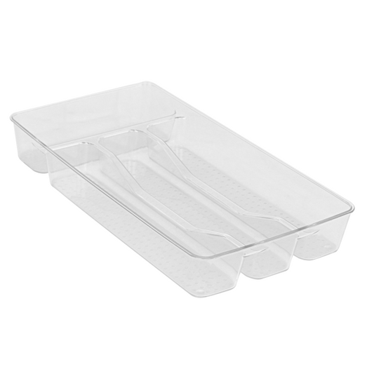 4 Section Acrylic Cutlery Organizer 1