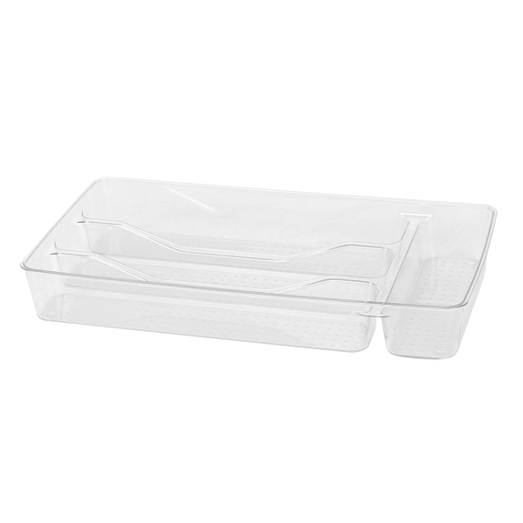 4 Section Acrylic Cutlery Organizer 2