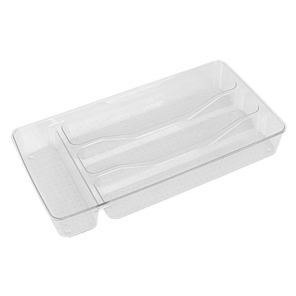 4 Section Acrylic Cutlery Organizer 3