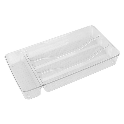 4 Section Acrylic Cutlery Organizer 3