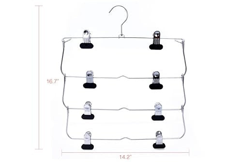4 Tier Metal Skirt Hanger 2
