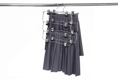 4 Tier Metal Skirt Hanger 3