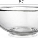 GLASS MIXING BOWL-4 qt