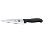 Victorinox - Fibrox Pro Chef Knife, Serrated and Straight, 6"