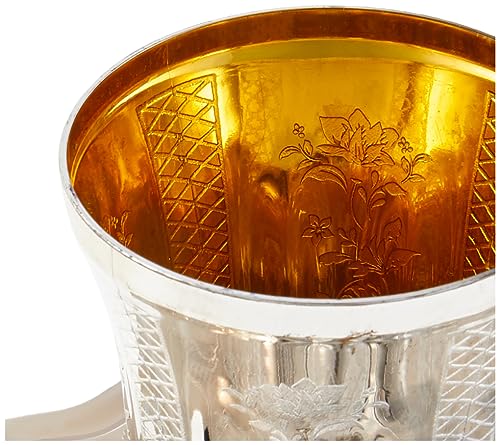 5.5 Oz Reusable Kiddush & Tray Set 5 Pc. 3