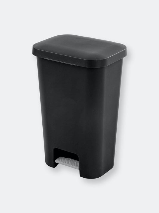 STEP ON CAN-48qt-24""""-BLACK