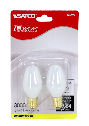 NIGHT LIGHT BULB 7C7 WHITE-CD2