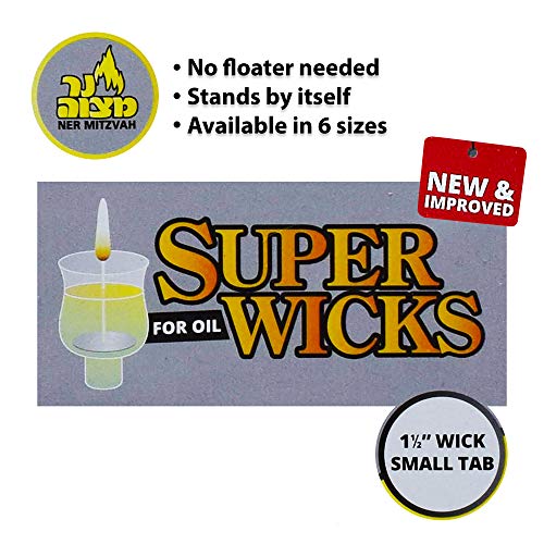 50PK. Super Wick 1 1/2" wick Small Tab