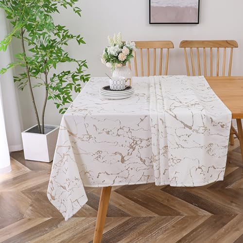 Majestic Tablecloths (60"x90", Velvet Glacier Gold)