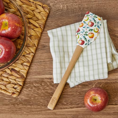 Tovolo Wood Silicone Spatula Apple Orchard