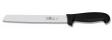 Icel Bread Knife (Black, Serrated)