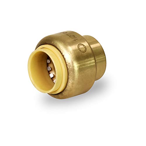 1/2'' Push Fit Stop End Pex Or copper