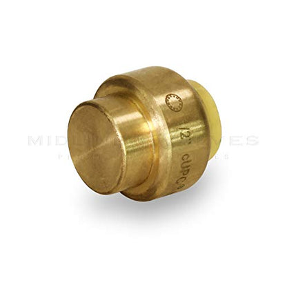 1/2'' Push Fit Stop End Pex Or copper
