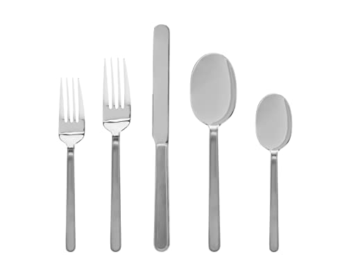 Flatware 18/10 Rail Satin Fade 20PC Set