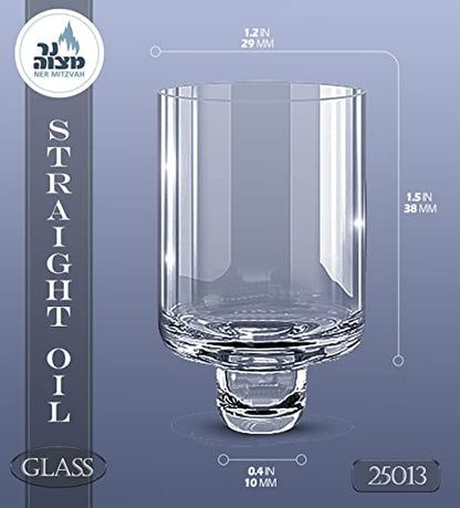 9PK. Straight Oil Glass #13