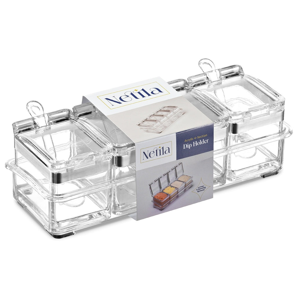 4-Compartment Serving Organizer