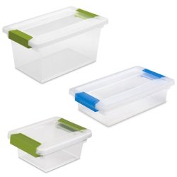 STORAGE CLIP BOX-11x6.5x2.75