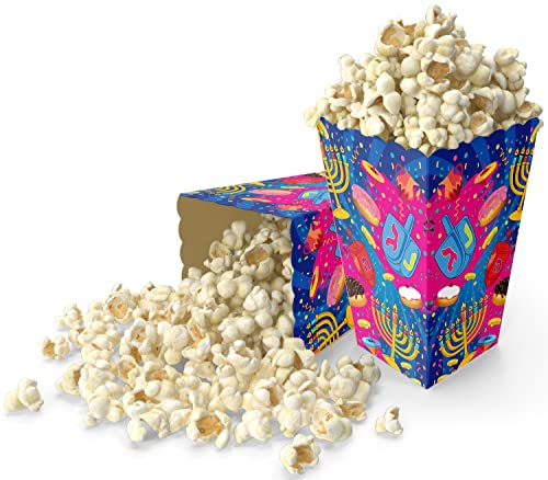 10Pk Chanukah Popcorn Box