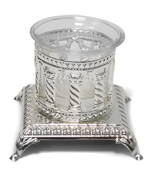 Salt Holder Royal Palace Design Silver plated Single