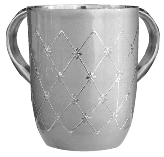 Stainless Steel Wash Cup - Diamonds