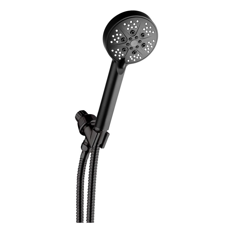 5 Function Massage Hand Shower Black 1