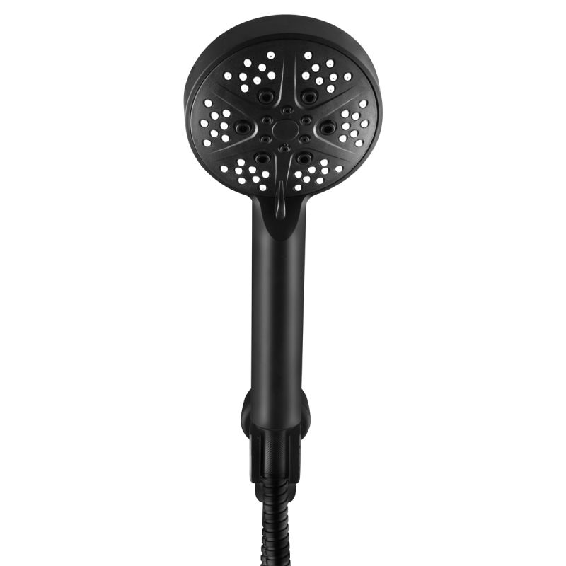 5 Function Massage Hand Shower Black 2