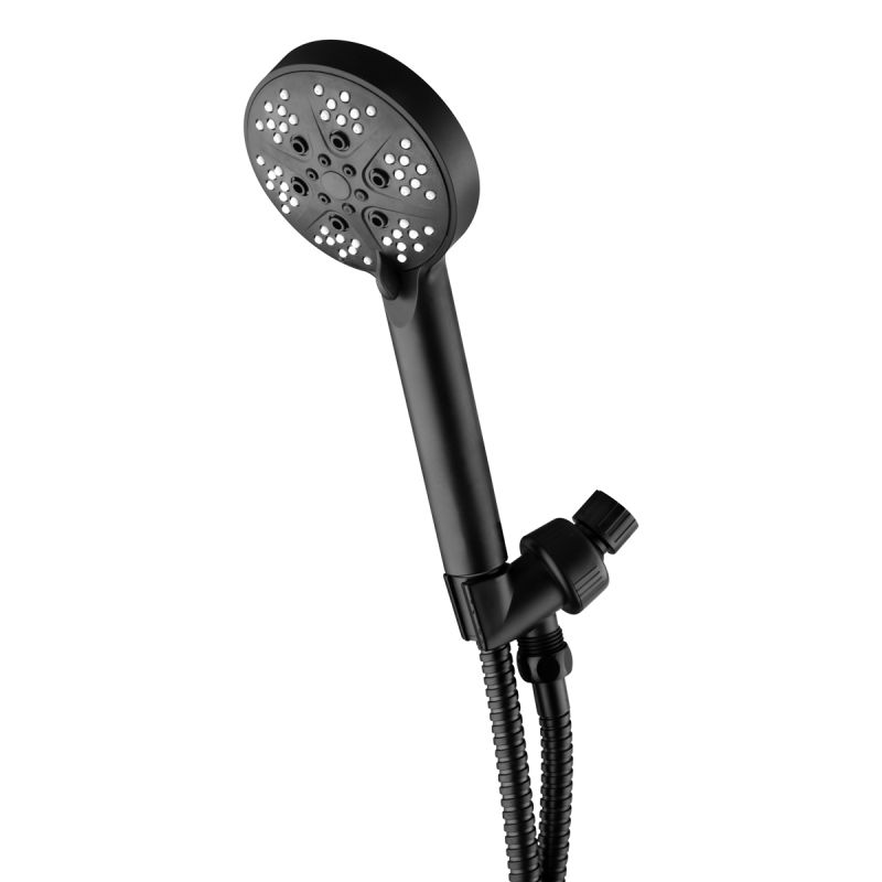 5 Function Massage Hand Shower Black 3