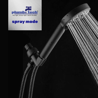 5 Function Massage Hand Shower Black 4