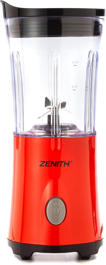 Zenith Single Serve Blender 350W 14OZ. Red