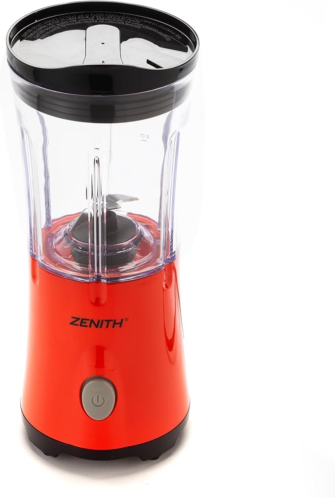 Zenith Single Serve Blender 350W 14OZ. Red