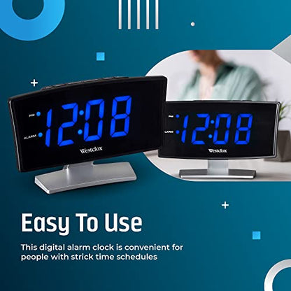 Westclox Curved XL Alarm Clock