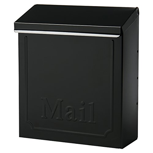 Townhouse Mailbox Black