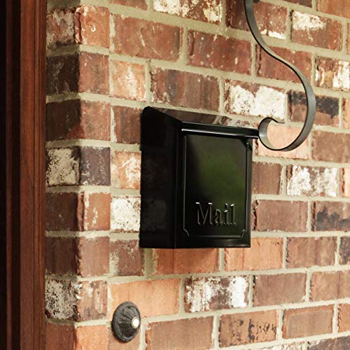 Townhouse Mailbox Black