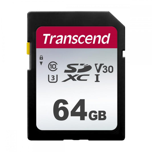 64GB 300S SDXC UHS-I Class 10 U3 V30 Memory Card