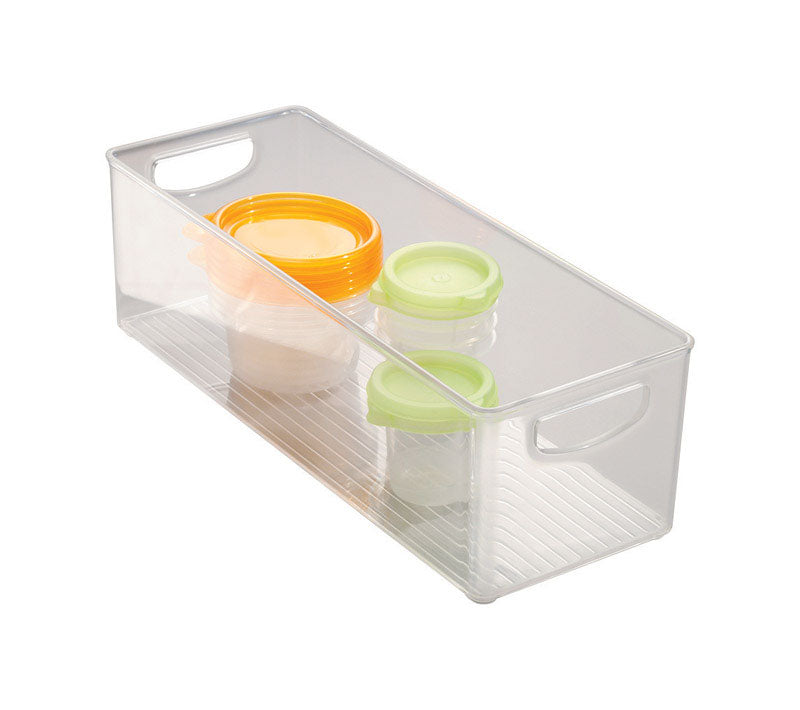 I DESIGN Clear Deep Drawer Bin 6'' X 16'' X 5''