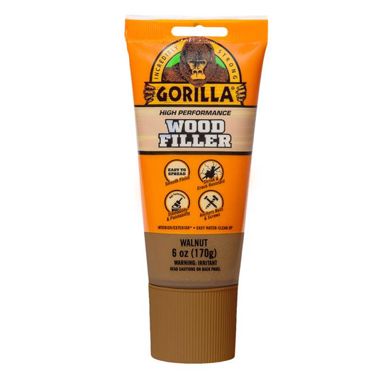 Wood Filler 6oz Walnut Wood Filler Tube