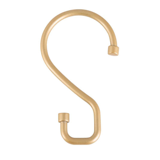 BATH. BLISS SHOWER HOOKS SATIN GOLD