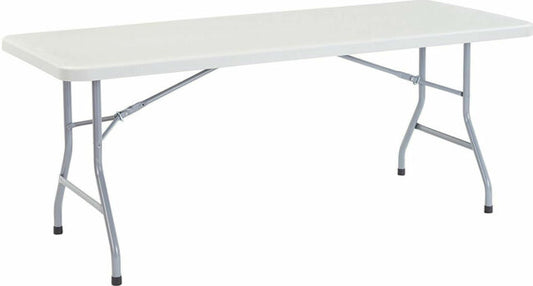 6FT Folding Table PLASTIC 30 X 72