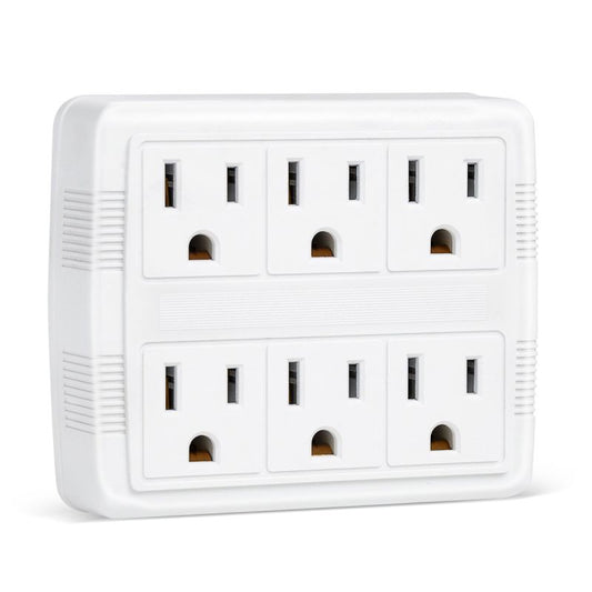 6 Outlet /Grounded Wall Tap