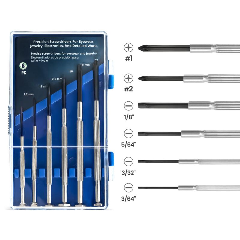 6 Pc. Precision Screw Driver 3