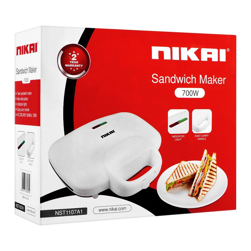 700W Sandwich Maker