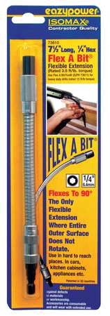 7 1/2" FLEX-A-BIT 1/4 HEX SHANK CARDED