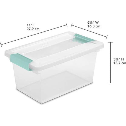 STORAGE CLIP BOX-11x6.5x5.25
