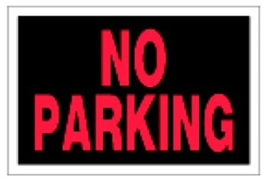 No Parking Signs