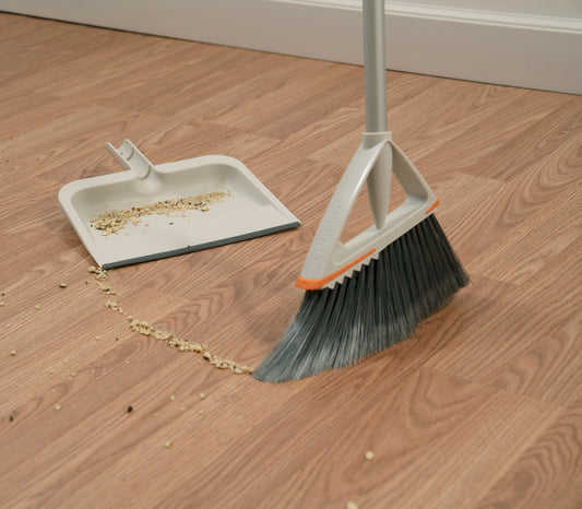 10" Clip-On Dustpan Smoke