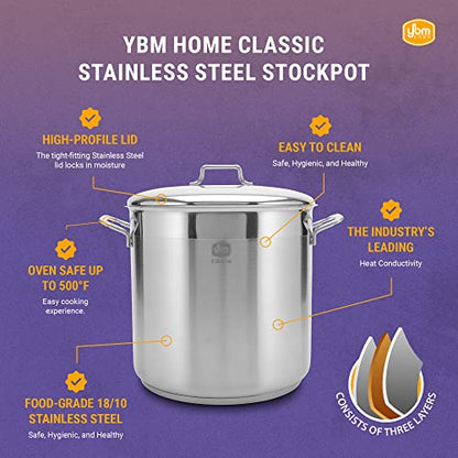 YBM S"S  21QT Stock Pot