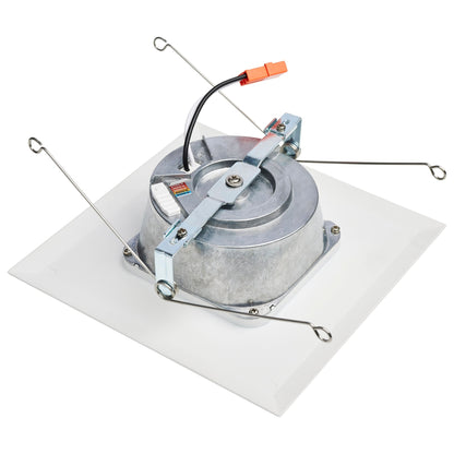 Retrofit 5-6" Downlight Stepped Baffle Square