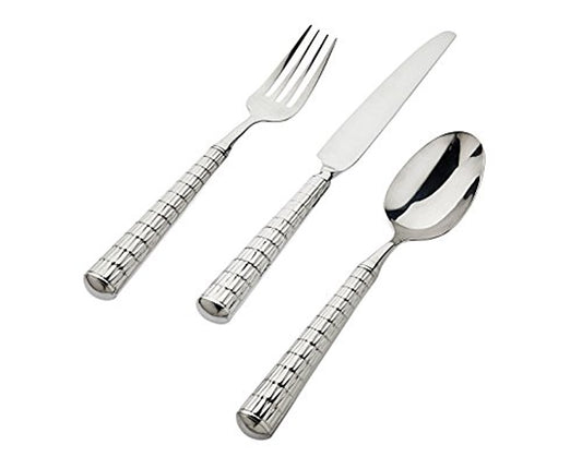 Godinger, Taipei Mirror, 20 Piece Flatware Set, 18/10 Stainless Steel