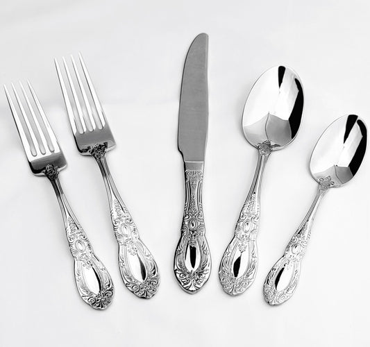 Museum Collection By Holister, Kings Crossing, 20 Piece Flatware Set, 18/10 Stainless Steel