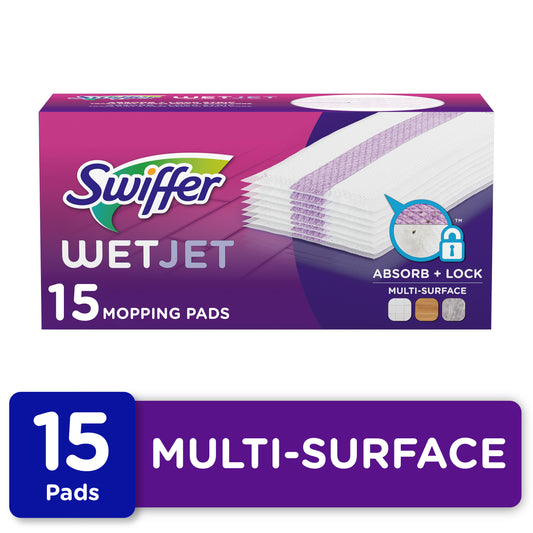 MOP PAD WETJET 15PK